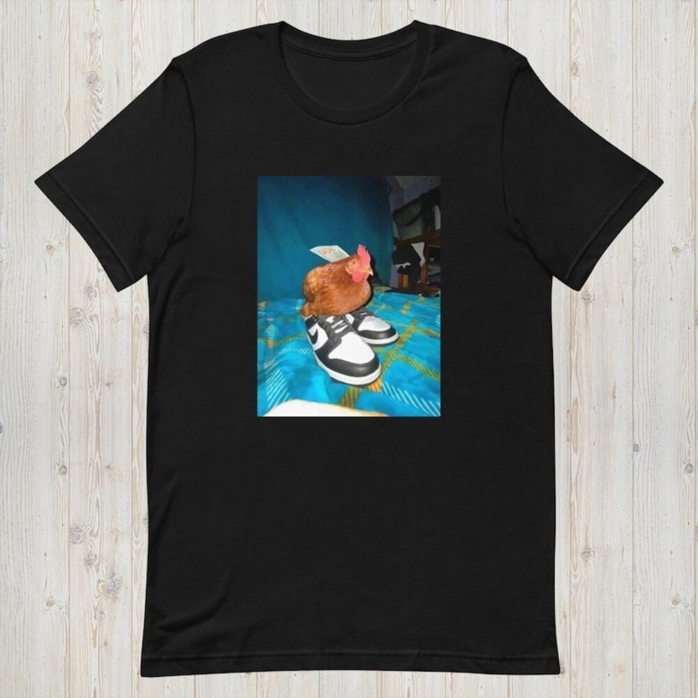 Dripped Out Chicken Tshirt Chicken Tshirt Funny Meme Tshirt - Picture 1 of 3